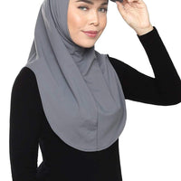 Sports Hijabs Adlina Anis Aqua Sol Ninja Cap
