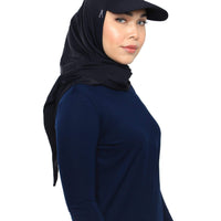 Sports Hijabs Adlina Anis Aqua Sol Tri Cap
