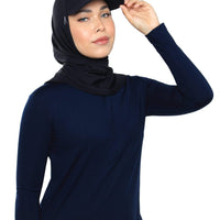 Sports Hijabs Adlina Anis Aqua Sol Tri Cap