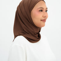 Sports Hijabs GLOWco Exclusive Air Mesh Instant Tri Scarf (With Inner)