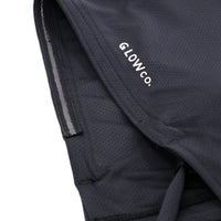 Sports Hijabs GLOWco Exclusive Air Mesh Instant Tri Scarf (With Inner) in Black