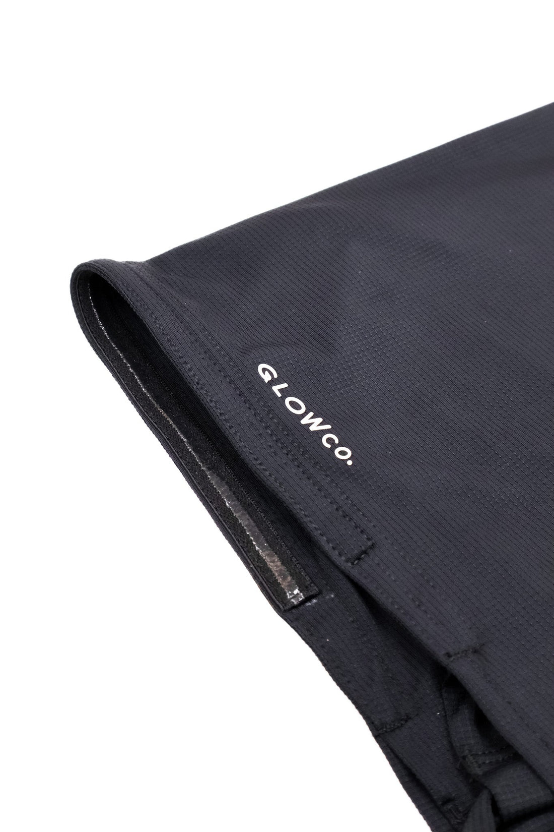 Sports Hijabs GLOWco Exclusive Air Waffle Instant Tri Scarf (With Inner) in Black