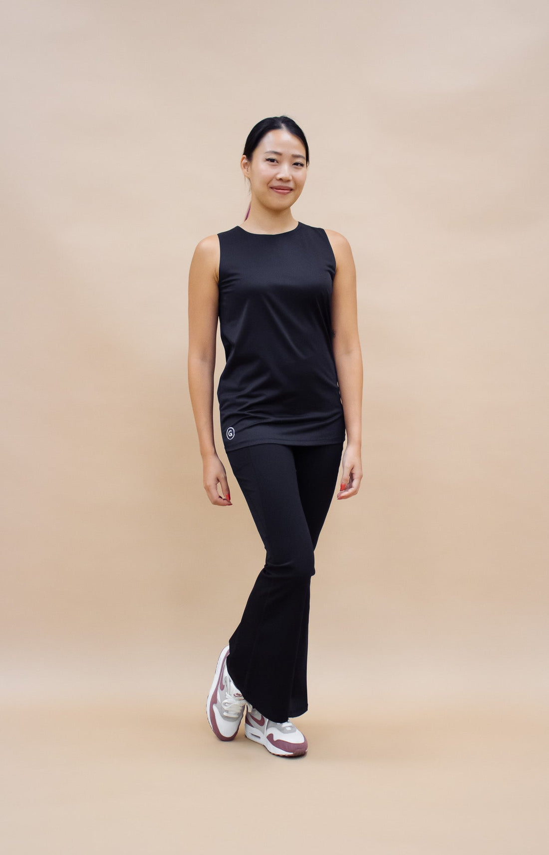 Innerwear GLOWco Exclusive AirLite InnerGlow Cami Top in Black