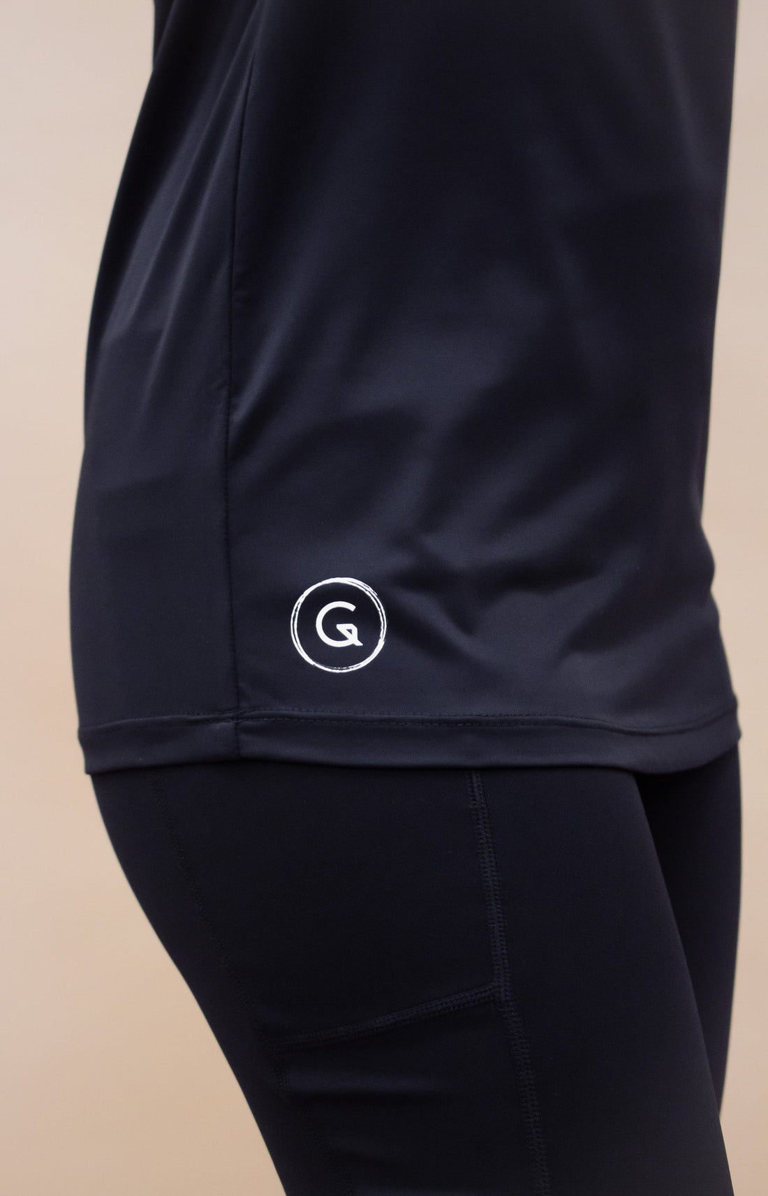 Innerwear GLOWco Exclusive AirLite InnerGlow Cami Top in Black