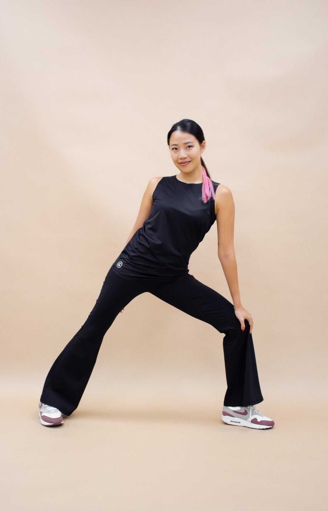 Innerwear GLOWco Exclusive AirLite InnerGlow Cami Top in Black