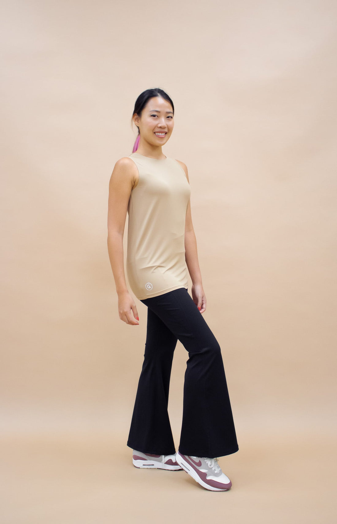 Innerwear GLOWco Exclusive AirLite InnerGlow Cami Top in Tan