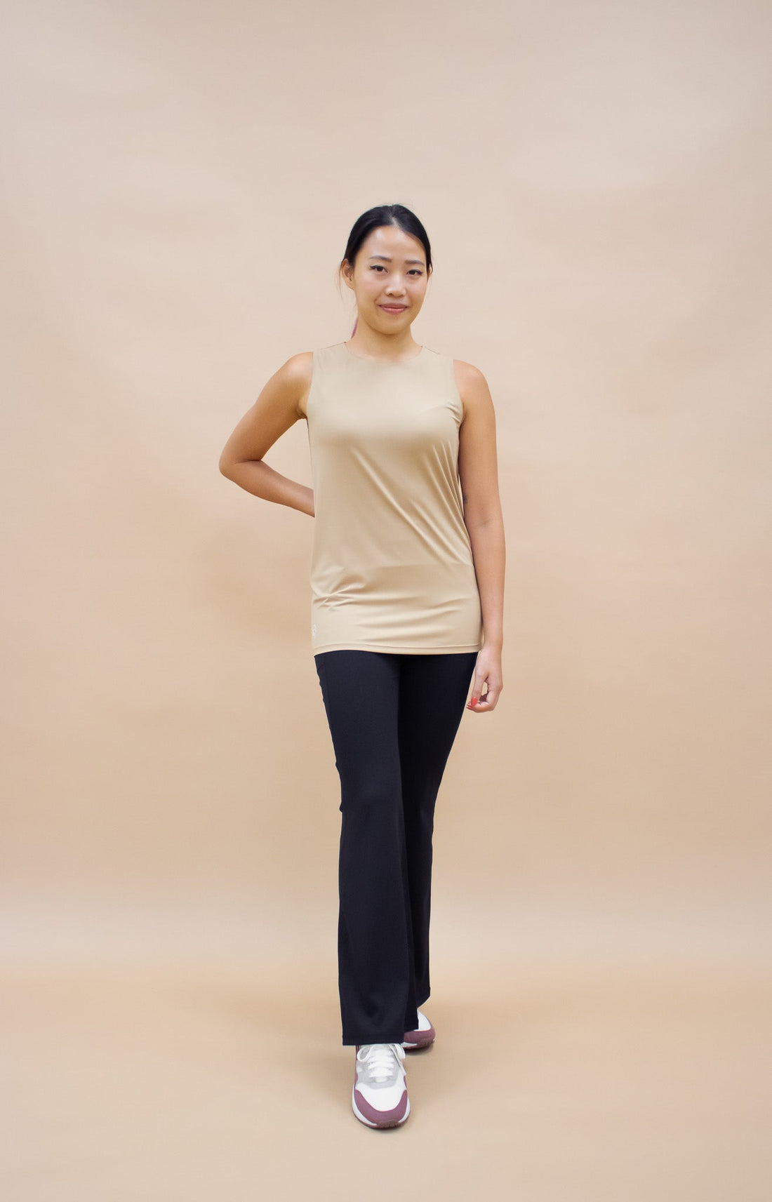 Innerwear GLOWco Exclusive AirLite InnerGlow Cami Top in Tan