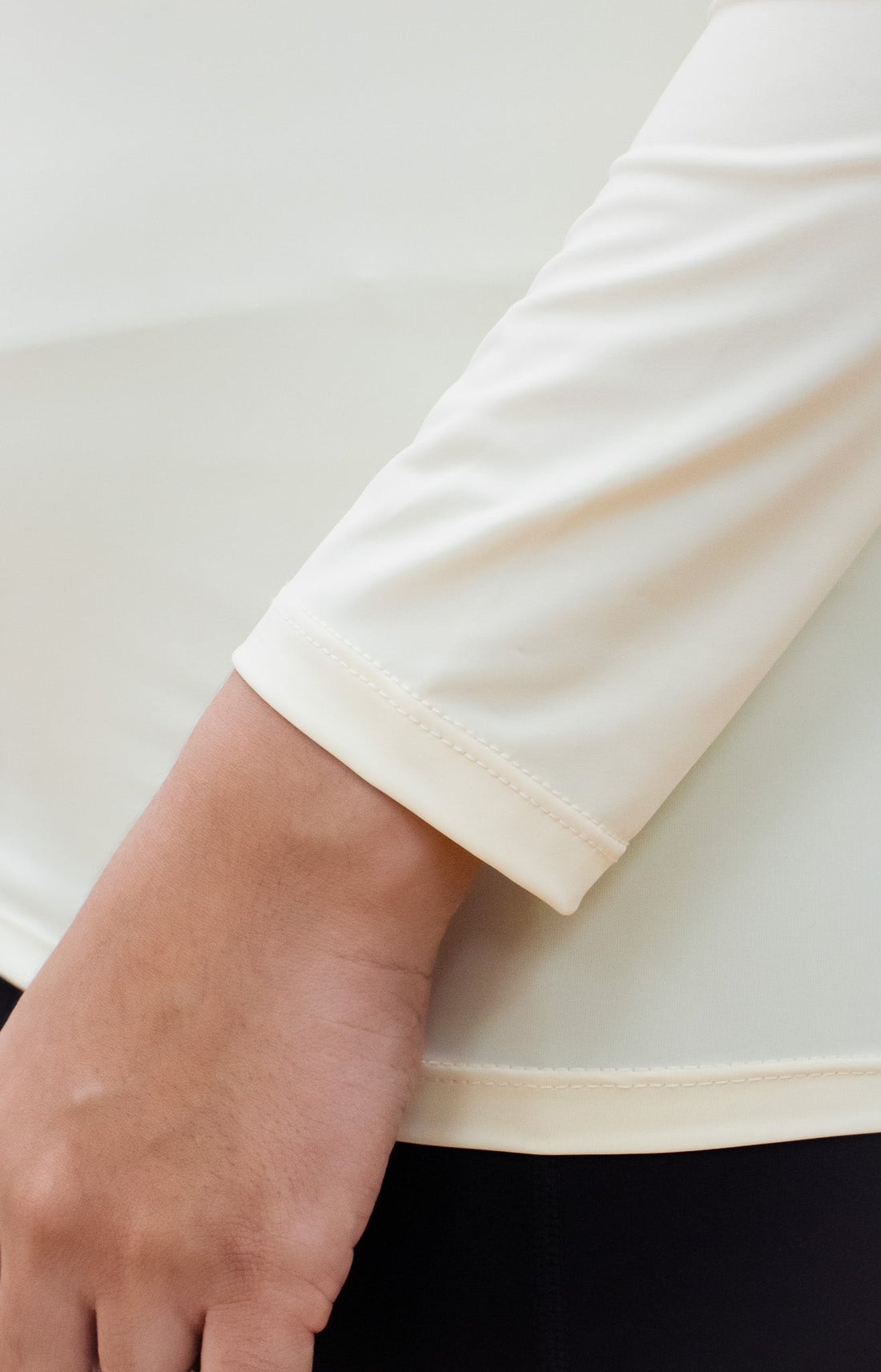 Innerwear GLOWco Exclusive AirLite InnerGlow Mock Neck Top in Nude