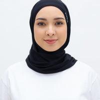 Swimwear GLOWco Exclusive AquaGrip Swim Tri Scarf in Black
