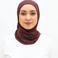 Swimwear GLOWco Exclusive AquaGrip Swim Tri Scarf in Wine Red