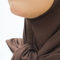 Everyday Hijabs GLOWco Exclusive Bamboo Butterfly Tri Scarf in Oak