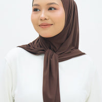 Everyday Hijabs GLOWco Exclusive Bamboo Butterfly Tri Scarf in Oak