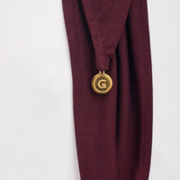 Everyday Hijabs GLOWco Exclusive Bamboo Butterfly Tri Scarf in Plum