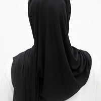 Everyday Hijabs GLOWco Exclusive Bamboo Lazy Shawl in Black