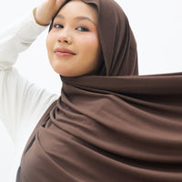 Everyday Hijabs GLOWco Exclusive Bamboo Lazy Shawl in Oak