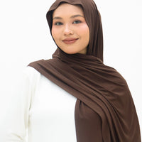 Everyday Hijabs GLOWco Exclusive Bamboo Lazy Shawl in Oak