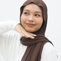 Everyday Hijabs GLOWco Exclusive Bamboo Lazy Shawl in Oak