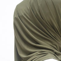 Everyday Hijabs GLOWco Exclusive Bamboo Lazy Shawl in Olive