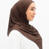 Everyday Hijabs GLOWco Exclusive Bamboo Shawl (with inner) in Oak
