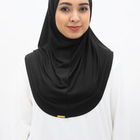 Everyday Hijabs GLOWco Exclusive Bamboo Slip-on Maxi in Black