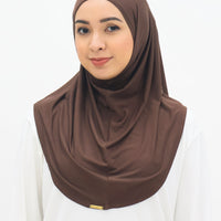 Everyday Hijabs GLOWco Exclusive Bamboo Slip-on Maxi in Oak