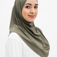 Everyday Hijabs GLOWco Exclusive Bamboo Slip-on Maxi in Olive