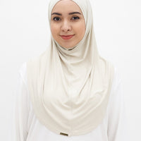 Everyday Hijabs GLOWco Exclusive Bamboo Slip-on Maxi in Oyster