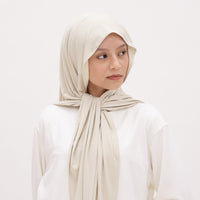 Everyday Hijabs GLOWco Exclusive Bamboo Tri Scarf (with inner) in Oyster
