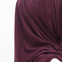 Everyday Hijabs GLOWco Exclusive Bamboo Tri Scarf (with inner) in Plum