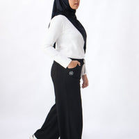 Bottoms GLOWco Exclusive Cloud Cosy Lounge Pants in Black