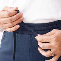 Bottoms GLOWco Exclusive Cloud Cosy Lounge Pants in French Navy