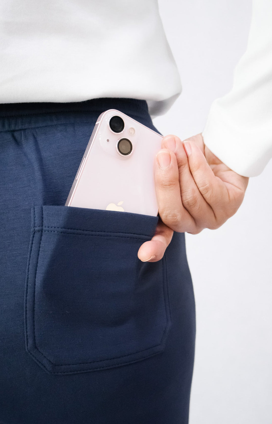 Bottoms GLOWco Exclusive Cloud Cosy Lounge Pants in French Navy