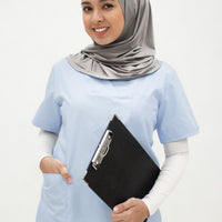 Sports Hijabs GLOWco Exclusive Essential Glow Hijab in Grey