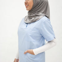 Sports Hijabs GLOWco Exclusive Essential Glow Hijab in Grey