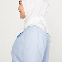 Sports Hijabs GLOWco Exclusive Essential Glow Hijab in White