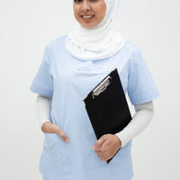 Sports Hijabs GLOWco Exclusive Essential Glow Hijab in White