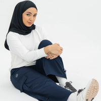 Bottoms GLOWco Exclusive Everyday Street Cargo Pants in Navy