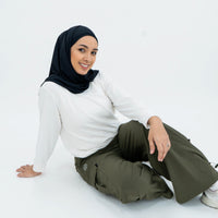 Bottoms GLOWco Exclusive Everyday Street Cargo Pants in Olive