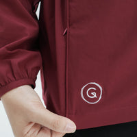 Tops GLOWco Exclusive Everyday Street Parka in Burgundy