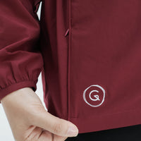 Tops GLOWco Exclusive Everyday Street Parka in Burgundy