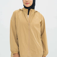 Tops GLOWco Exclusive Everyday Street Parka in Khaki