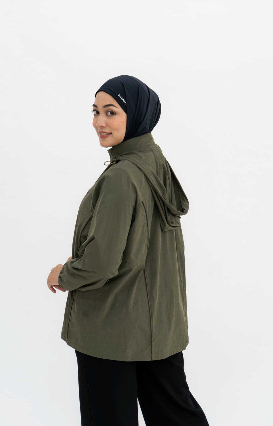 Tops GLOWco Exclusive Everyday Street Parka in Olive