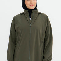 Tops GLOWco Exclusive Everyday Street Parka in Olive
