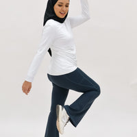 Bottoms GLOWco Exclusive Fit & Flare High Waisted Pocket Pants