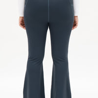Bottoms GLOWco Exclusive Fit & Flare High Waisted Pocket Pants in Denim