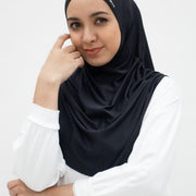 Sports Hijabs GLOWco Exclusive Instant Maxi in Black