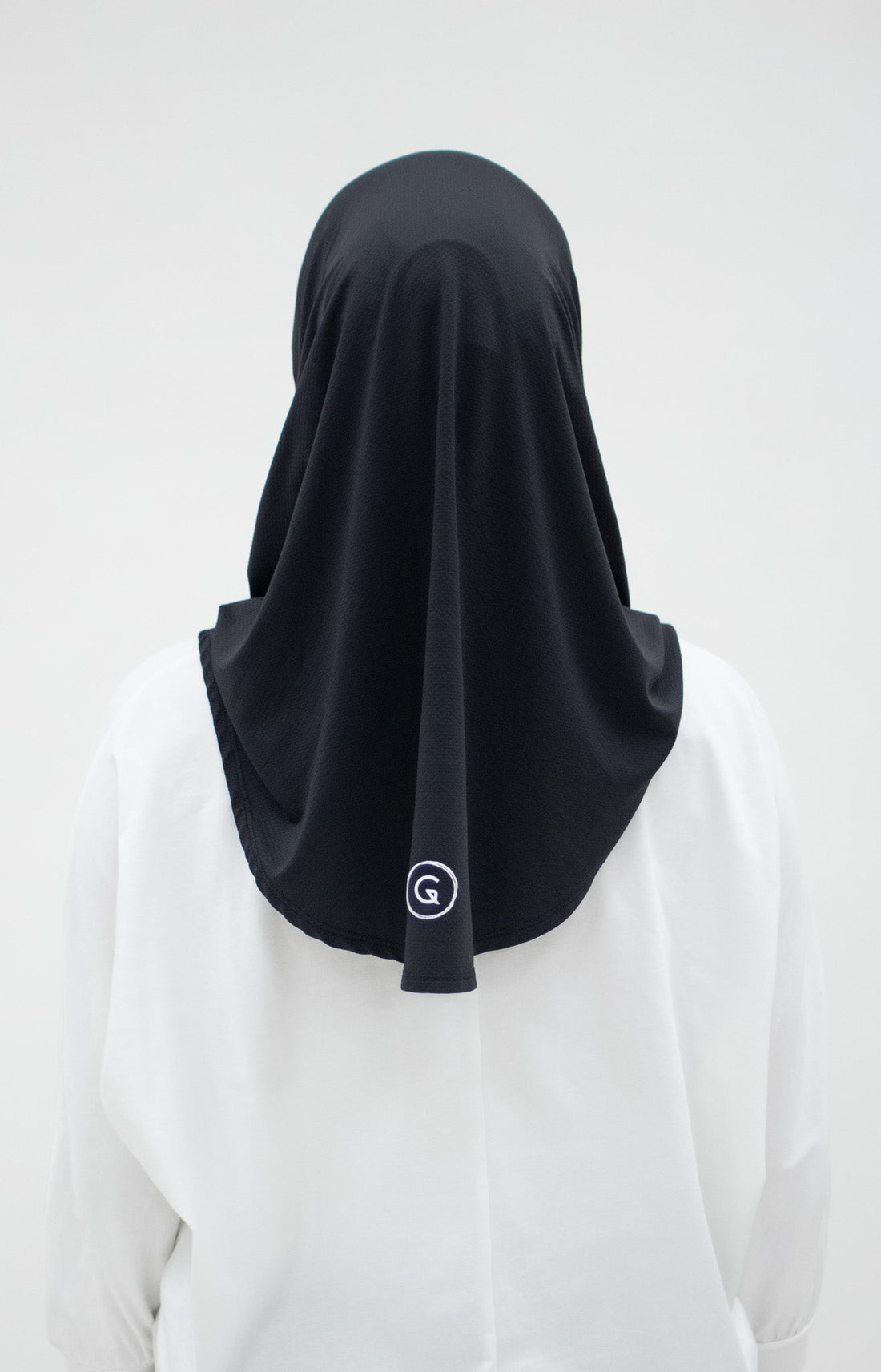 Sports Hijabs GLOWco Exclusive Instant Mini in Black