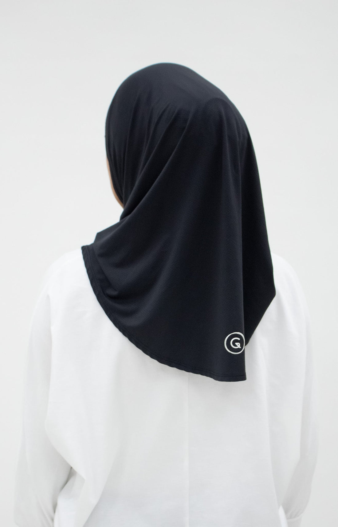 Sports Hijabs GLOWco Exclusive Instant Mini in Black