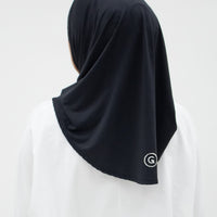 Sports Hijabs GLOWco Exclusive Instant Mini in Black