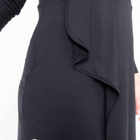 Swimwear GLOWco Exclusive Island Pleats Swimwear in Black